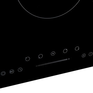 Glaskeramik Kochfeld 5 Platten Touch Control 77cm