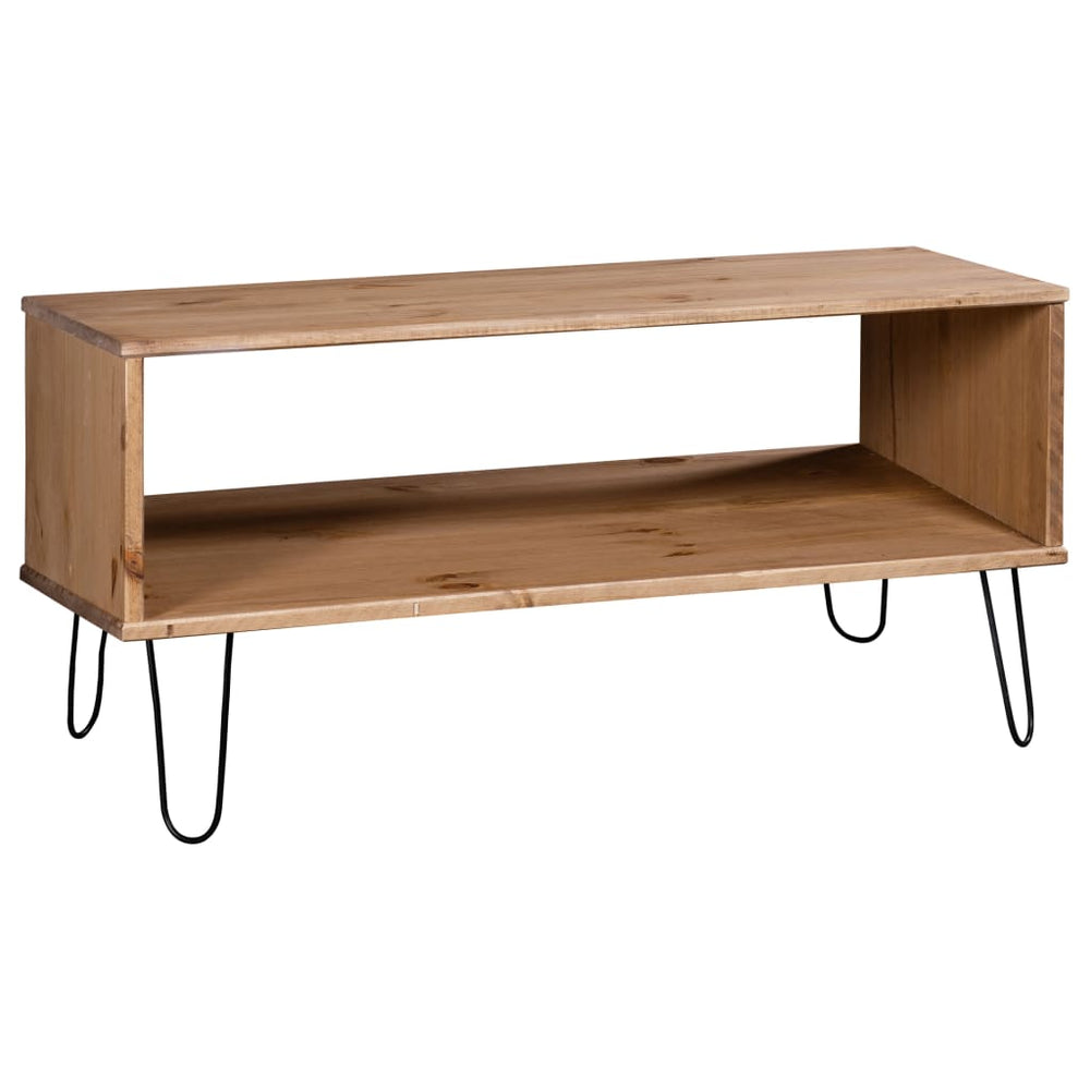 Couchtisch Kiefer Massivholz New York Natur