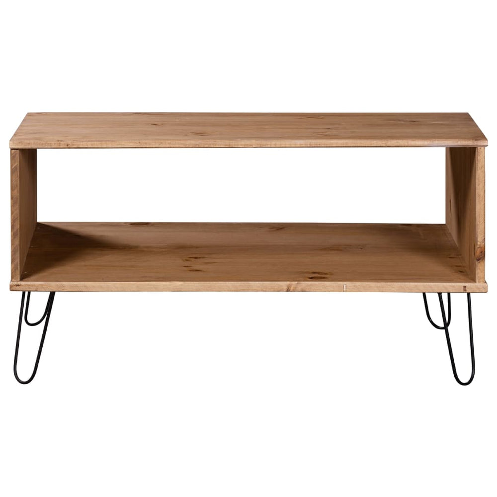 Couchtisch Kiefer Massivholz New York Natur