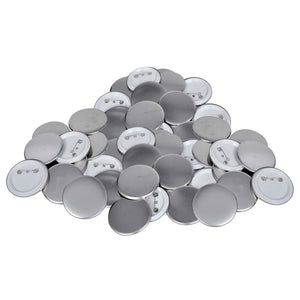 Buttonmaschine mit 500 Button-Teilen 37 mm