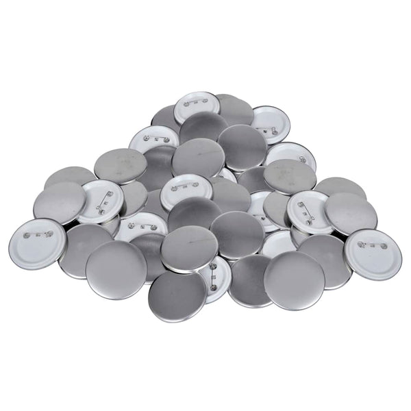 Buttonmaschine mit 500 Button-Teilen 37 mm