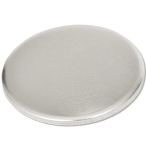 Buttonmaschine mit 500 Button-Teilen 44 mm Drehstanze