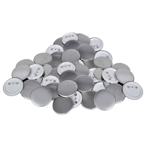 Buttonmaschine mit 500 Button-Teilen 37 mm Drehstanze