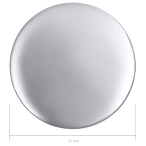Buttonmaschine mit 500 Button-Teilen 37 mm Drehstanze
