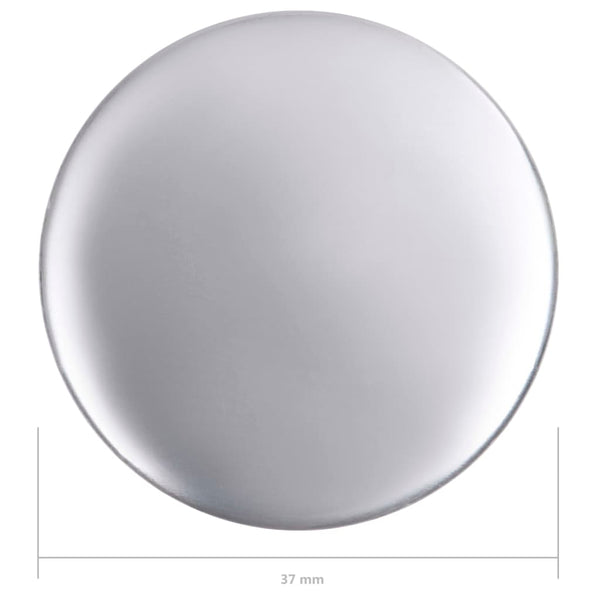 Buttonmaschine mit 500 Button-Teilen 37 mm Drehstanze