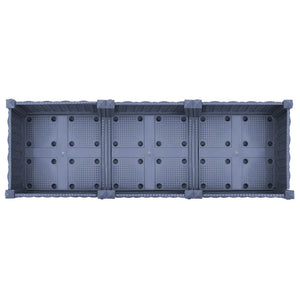 Hochbeet 120x40x23 cm Polypropylen