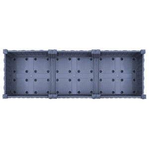 Hochbeet 120x40x71 cm Polypropylen