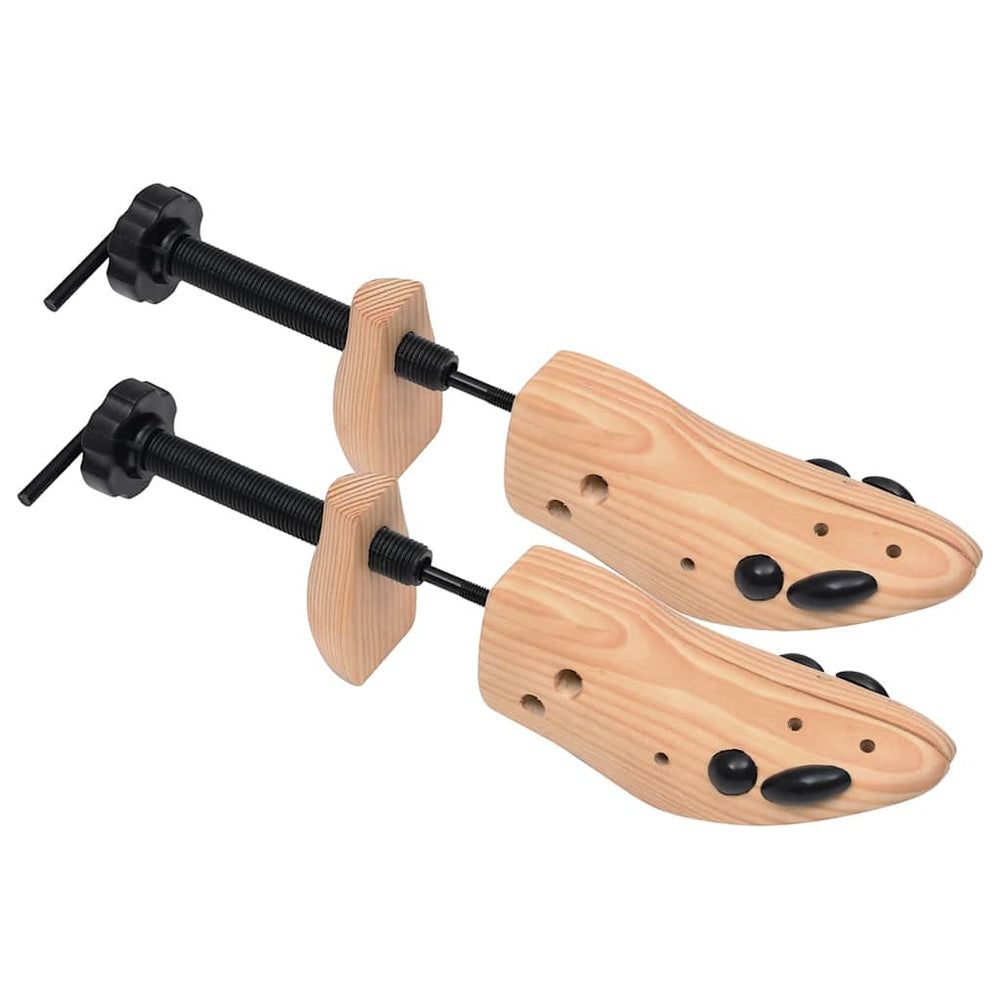 Schuhspanner 2 Paar Größe 36-40 Kiefer Massivholz
