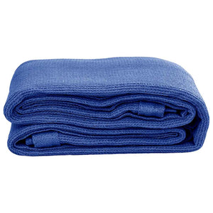 Zeltteppich 300x600 cm Blau HDPE