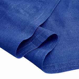 Zeltteppich 400x600 cm Blau HDPE