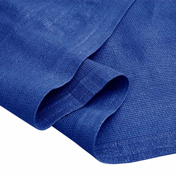 Zeltteppich 400x800 cm Blau HDPE