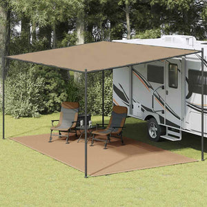 Zeltteppich 300x500 cm Taupe