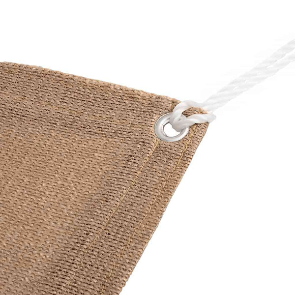 Zeltteppich Taupe 400x700 cm HDPE