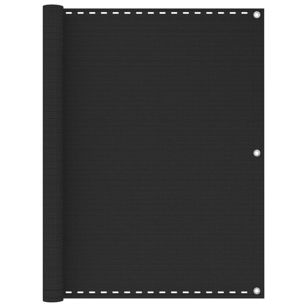vidaXL Balcony Privacy Screen Anthracite 120x300 cm HDPE