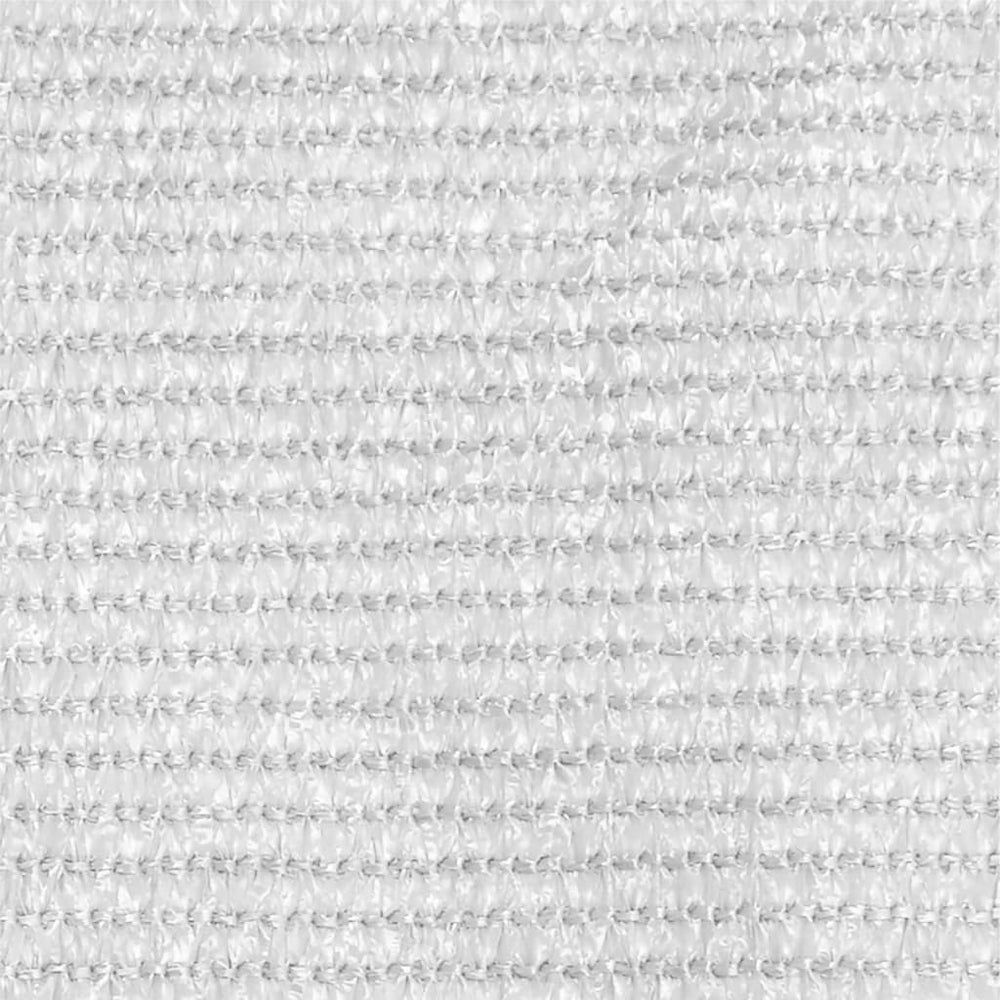 vidaXL Brise-vue de balcon blanc 90x500 cm PEHD