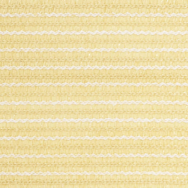 Balkon-Sichtschutz Beige 120x500 cm HDPE