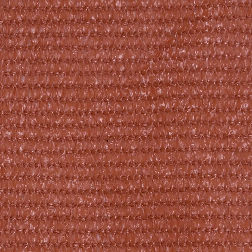 vidaXL Brise-vue de balcon rouge terre cuite 75x600 cm PEHD
