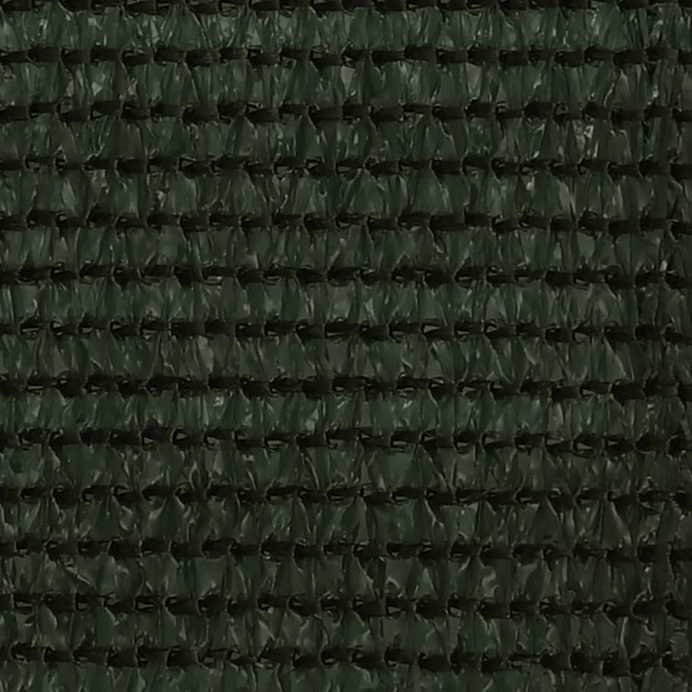 vidaXL Brise-vue de balcon vert foncé 75x600 cm PEHD