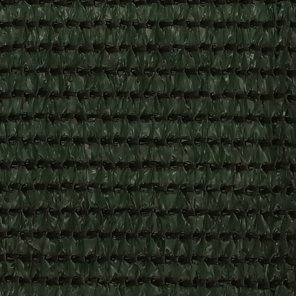 vidaXL Brise-vue de balcon vert foncé 90x500 cm en PEHD