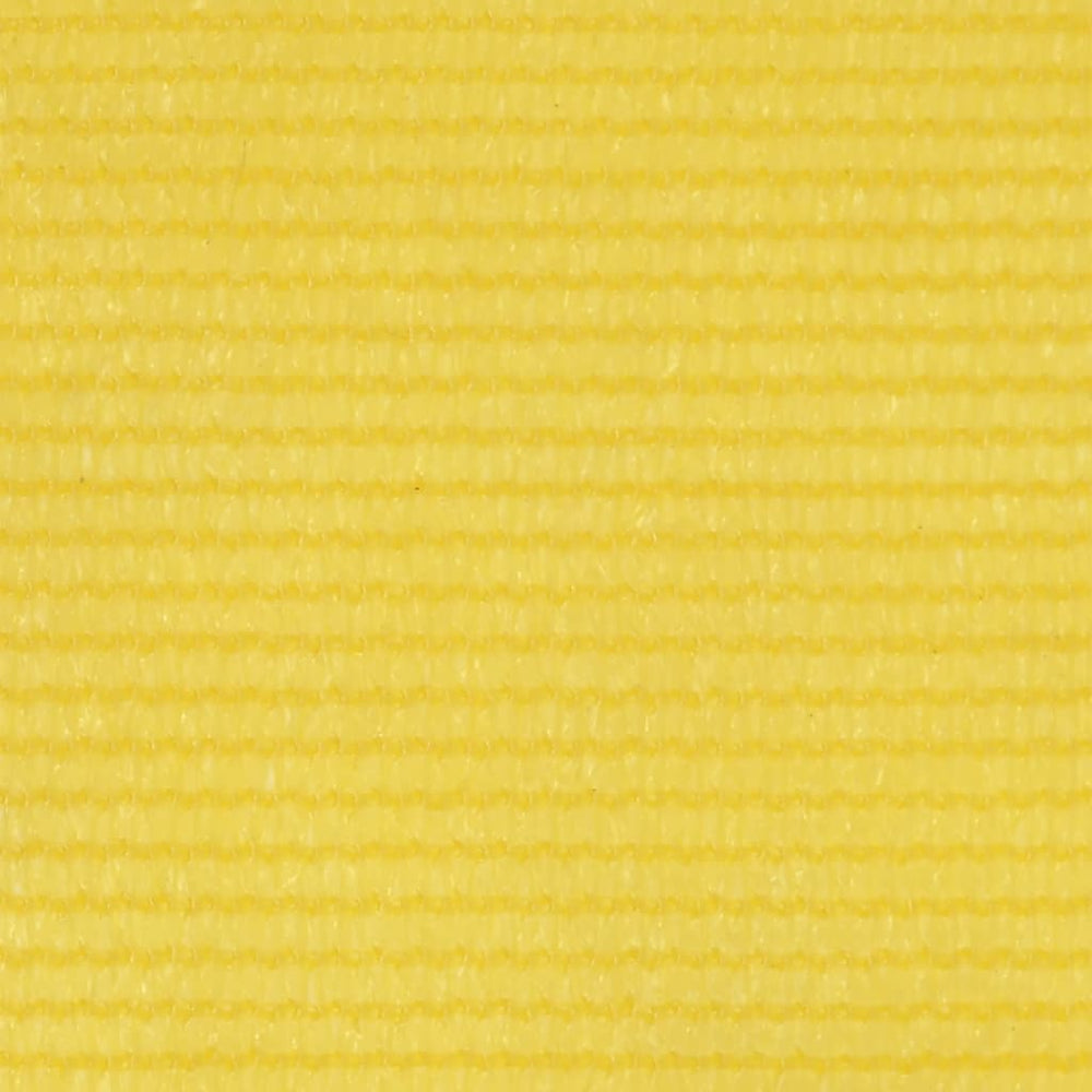 vidaXL Brise-vue de balcon jaune 75x600 cm HDPE