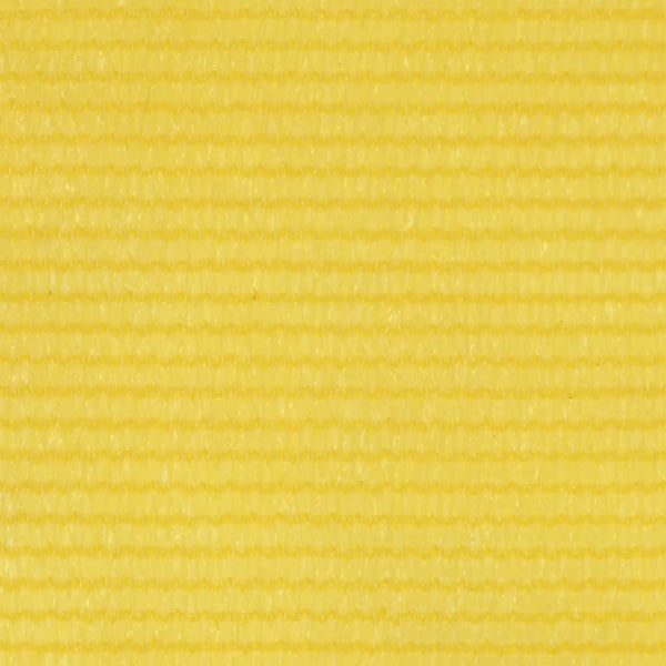 Balkon-Sichtschutz Gelb 75x600 cm HDPE