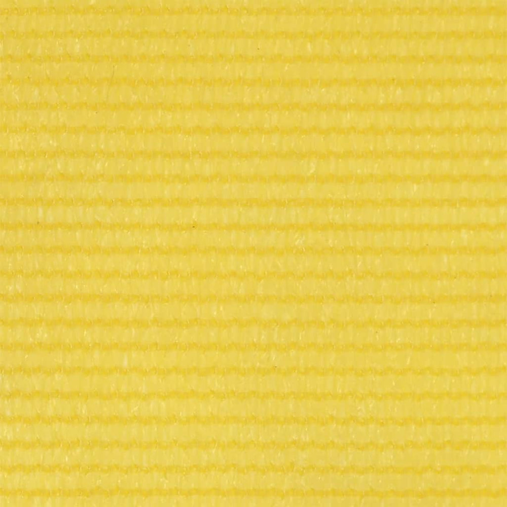 vidaXL Brise-vue de balcon jaune 90x600 cm PEHD