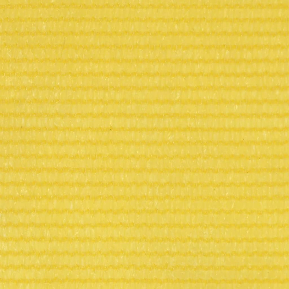 vidaXL Brise-vue de balcon jaune 120x600 cm HDPE