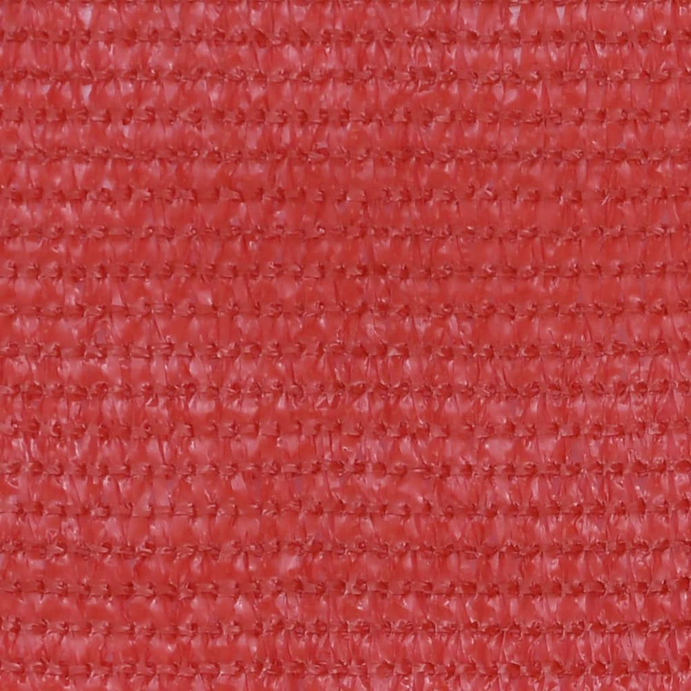 vidaXL Brise-vue de balcon Rouge 90x300 cm HDPE