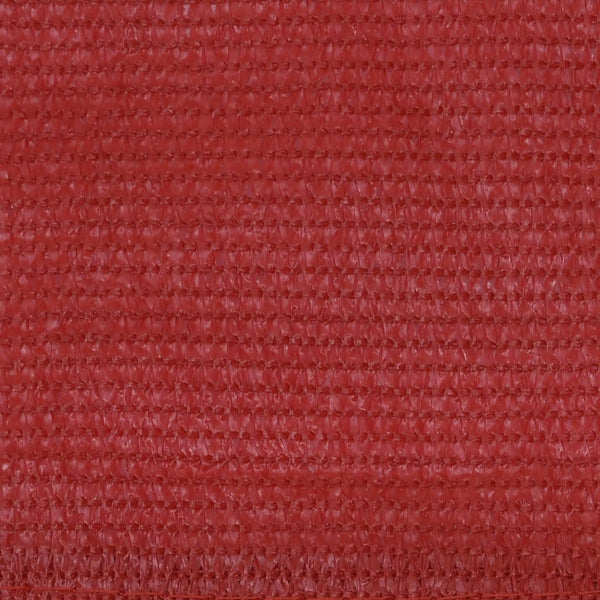 Balkon-Sichtschutz Rot 90x400 cm HDPE