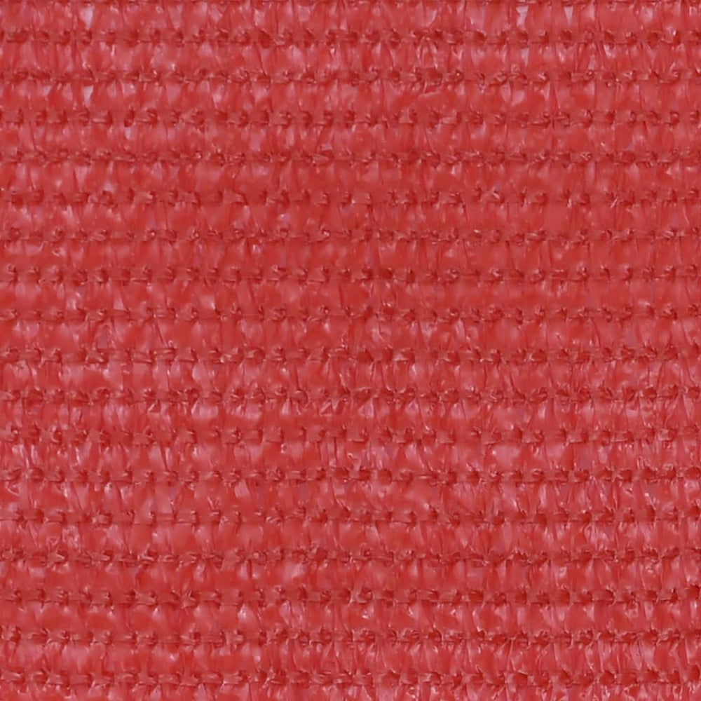 vidaXL Brise-vue de balcon rouge 120x300 cm HDPE