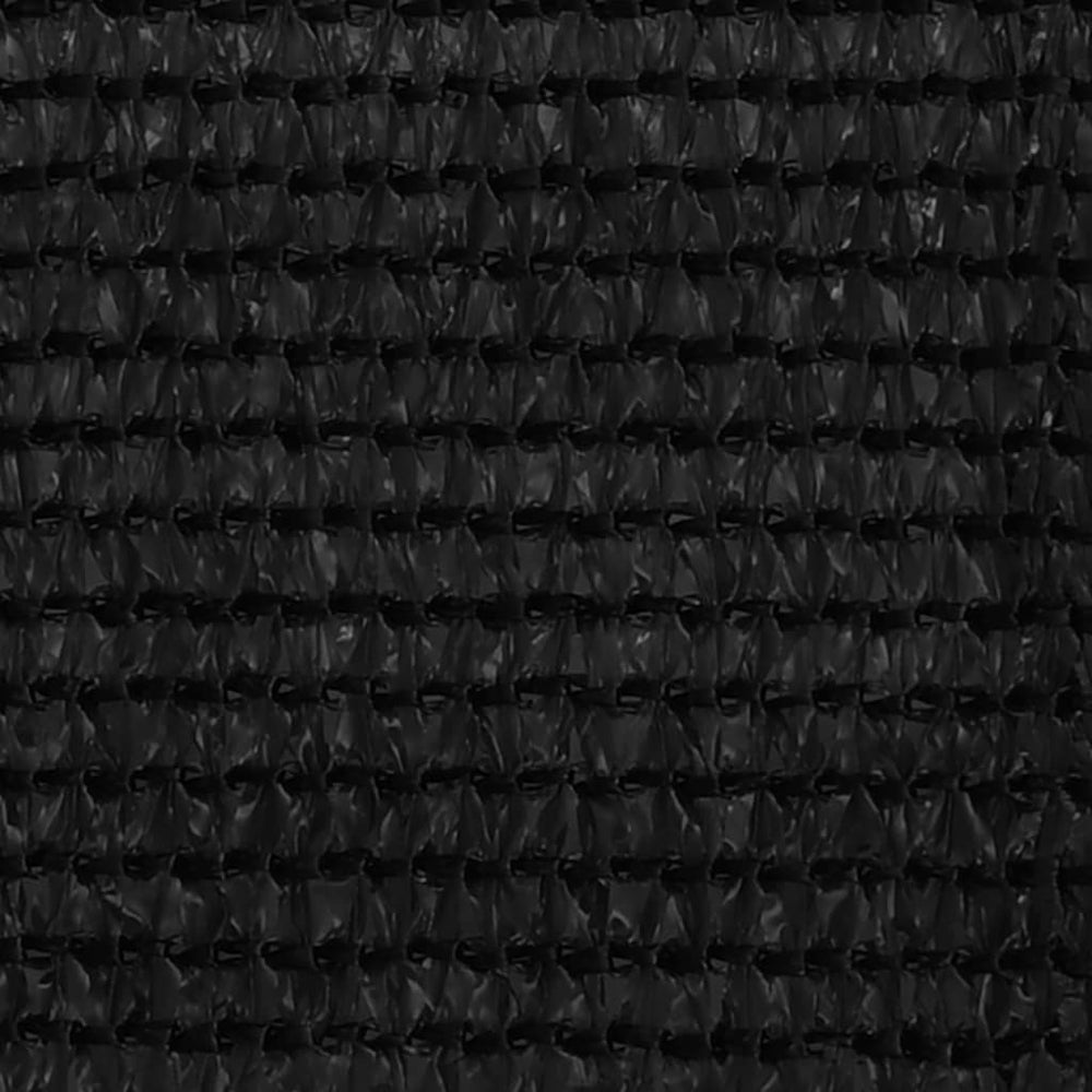 vidaXL Brise-vue de balcon noir 75x500 cm PEHD