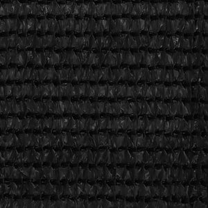 Balkon-Sichtschutz Schwarz 75x500 cm HDPE