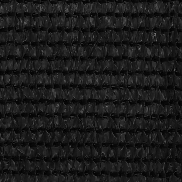 Balkon-Sichtschutz Schwarz 120x500 cm HDPE