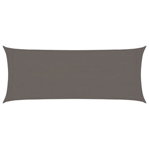 Sonnensegel 160 g/m² Anthrazit 2x4,5 m HDPE