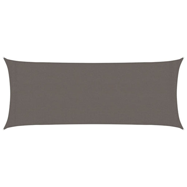 Sonnensegel 160 g/m² Anthrazit 2x4,5 m HDPE