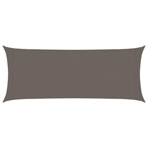 Sonnensegel 160 g/m² Anthrazit 2x5 m HDPE