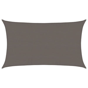 Sonnensegel 160 g/m² Anthrazit 5x8 m HDPE
