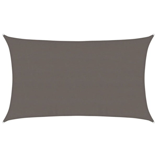 Sonnensegel 160 g/m² Anthrazit 5x8 m HDPE