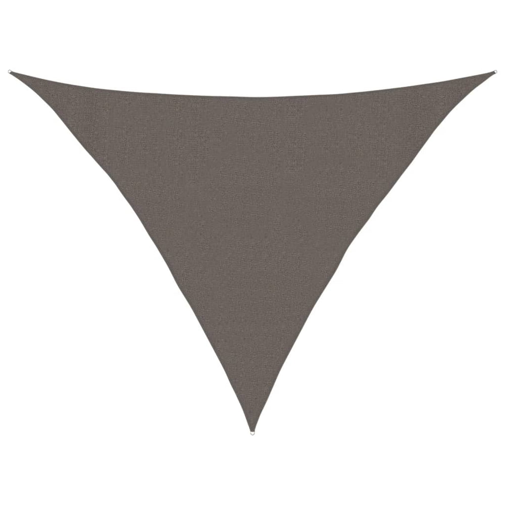 vidaXL Voile d'ombrage 160 g/m² Anthracite 3x3x4,2 m HDPE