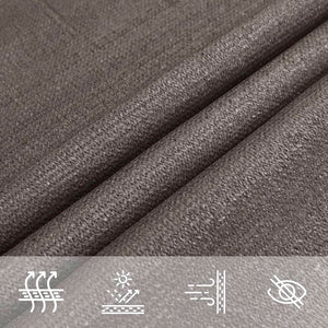 Sonnensegel 160 g/m² Anthrazit 3x4x5 m HDPE