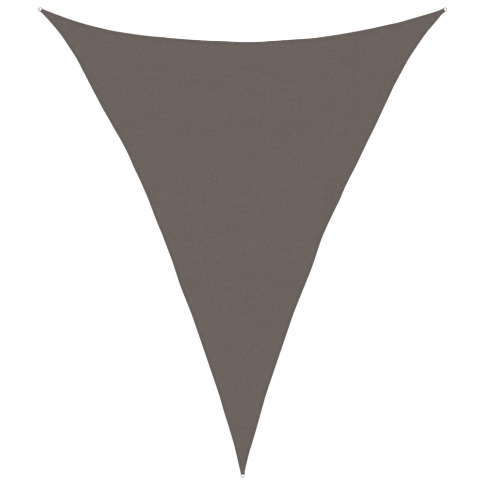 vidaXL Voile d'ombrage 160 g/m² anthracite 4x5x5 m HDPE