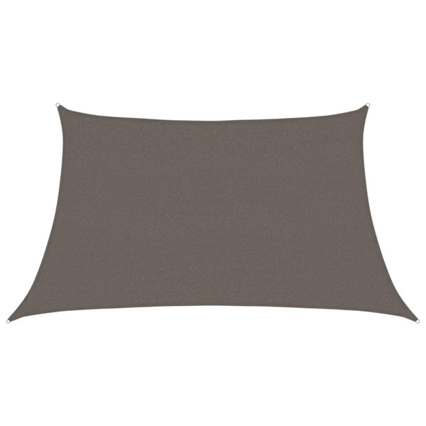 Sonnensegel 160 g/m² Anthrazit 3/4x2 m HDPE