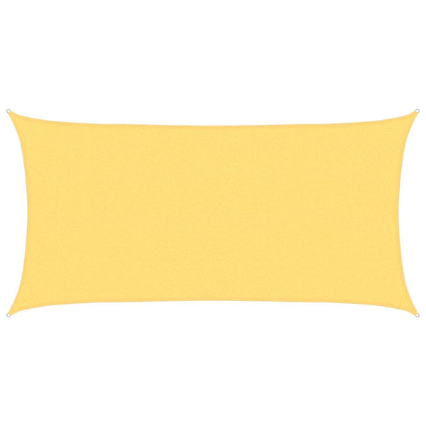 Sonnensegel 160 g/m² Beige 2x3,5 m HDPE