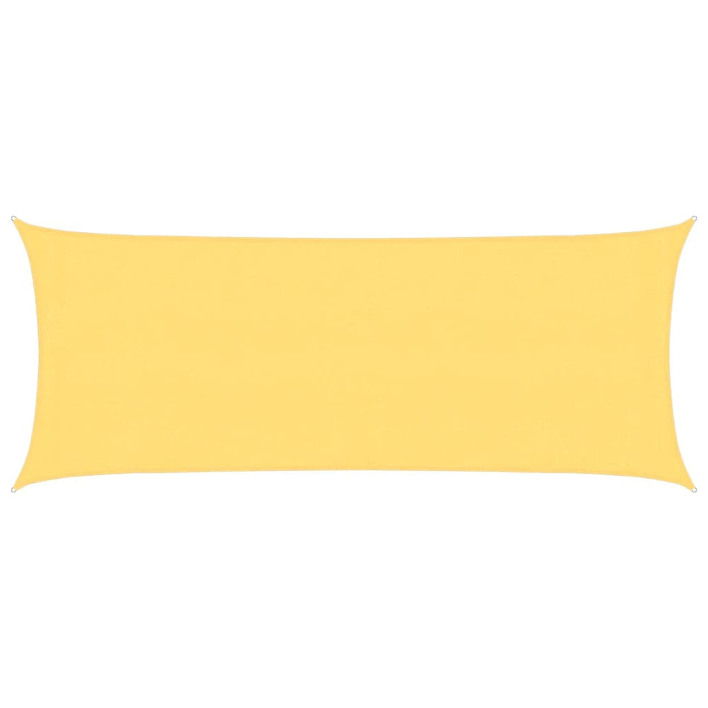 vidaXL HDPE Sun Shade Sail 160 g/m² Beige 2x4.5 m