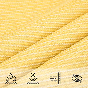 Sonnensegel 160 g/m² Beige 2,5x4 m HDPE