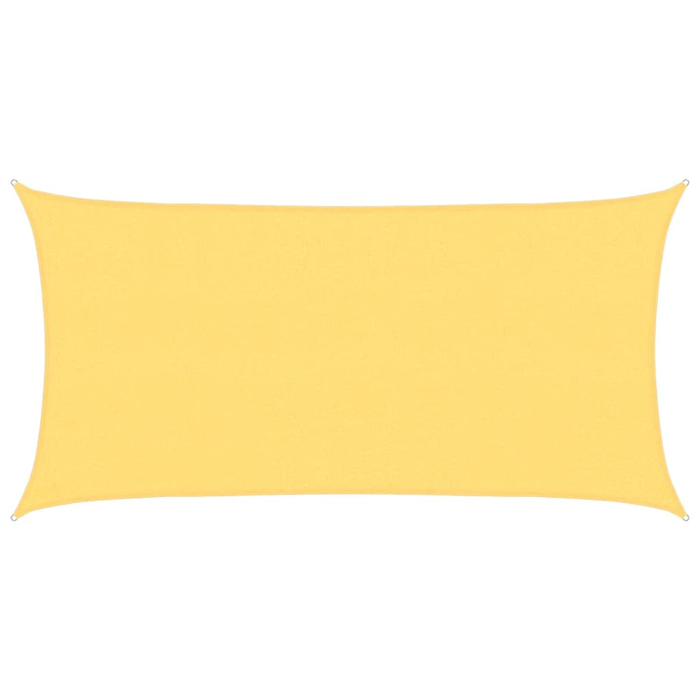 vidaXL Sun Shade Sail 160 g/m² Beige 2.5x4.5 m HDPE