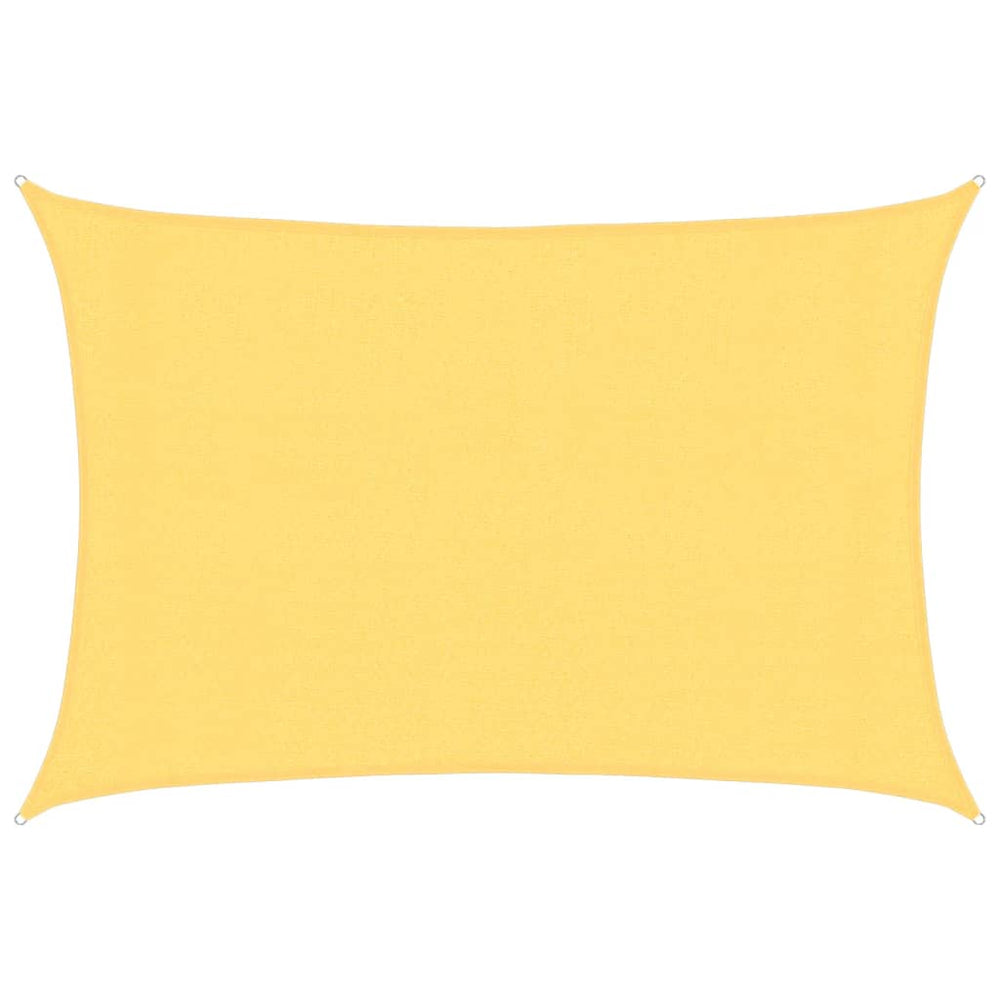vidaXL HDPE Sun Shade Sail 160 gsm Beige 3x4.5 m