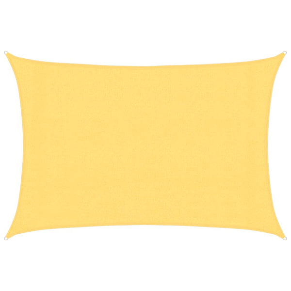Sonnensegel 160 g/m² Beige 3x5 m HDPE