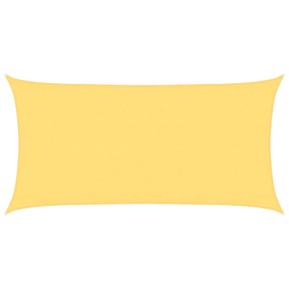 vidaXL Sun Shade Sail 160 g/m² Beige 3x6 m HDPE