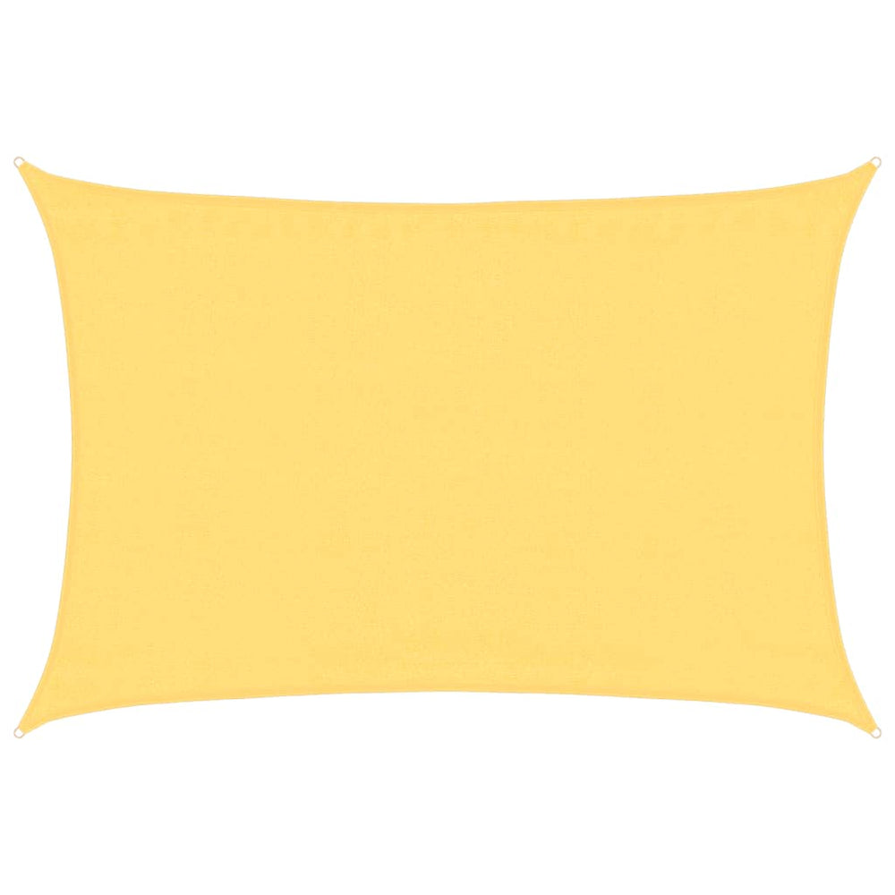 vidaXL Sun Shade Sail 160 g/m² Beige 3.5x5 m HDPE